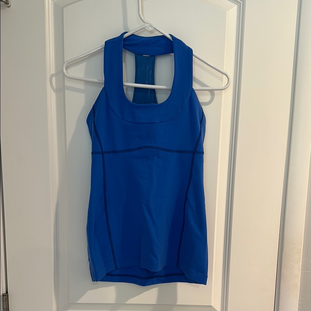 Blue Athletic Tank Top-Lululemon